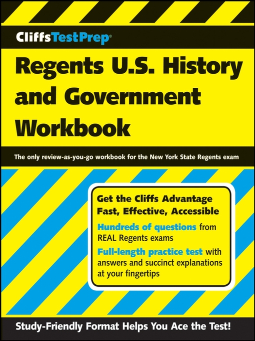 Title details for CliffsTestPrep Regents U.S. History and Government Workbook by American BookWorks Corporation - Available
